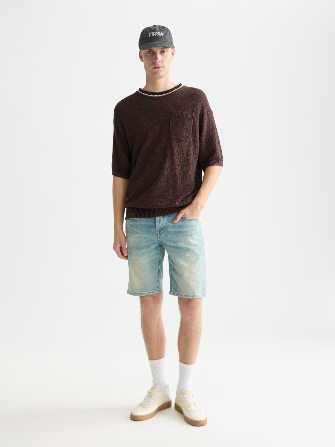 Knitted t-shirt - Scotch & Soda AU