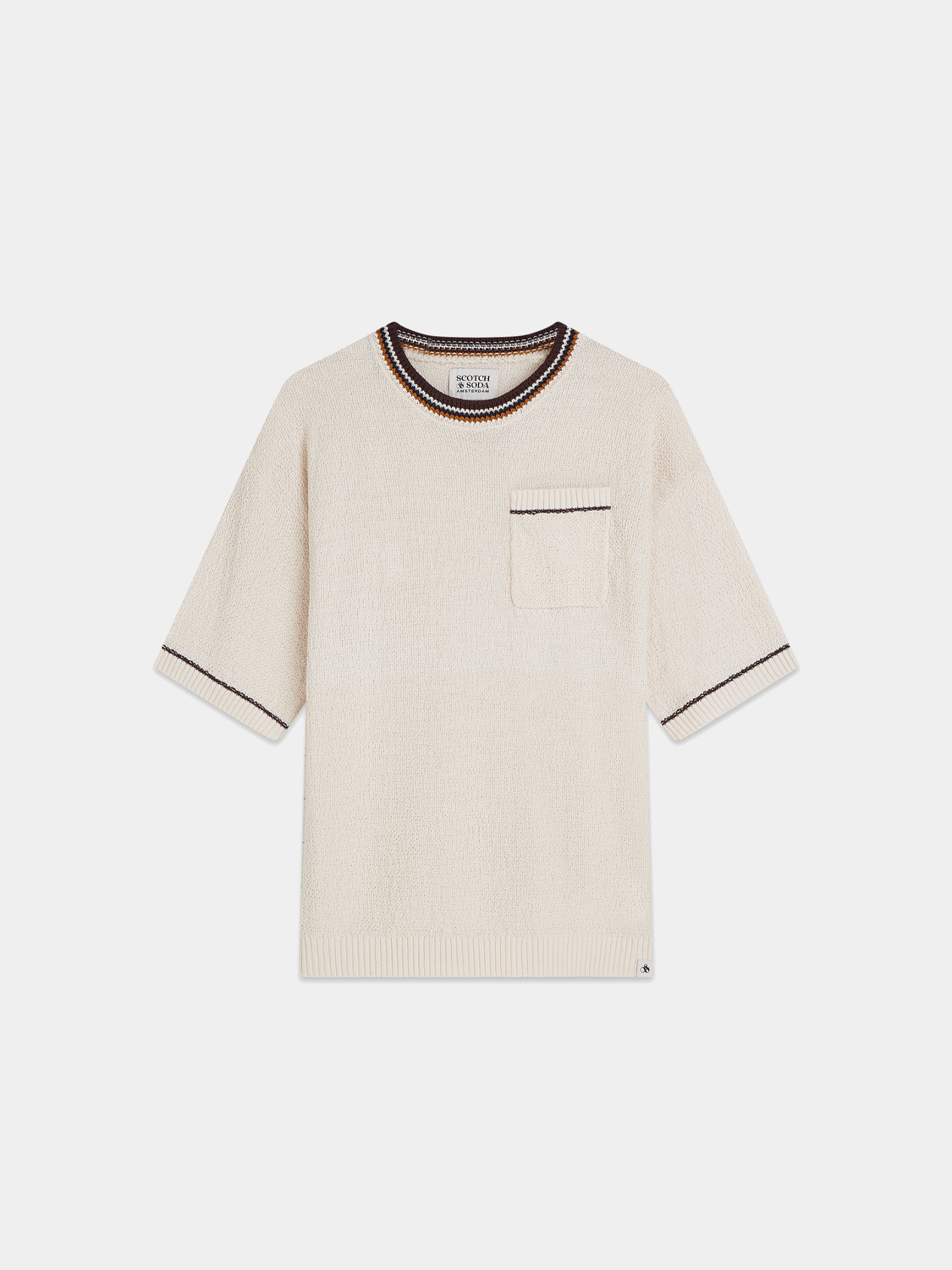 Knitted t-shirt - Scotch & Soda AU
