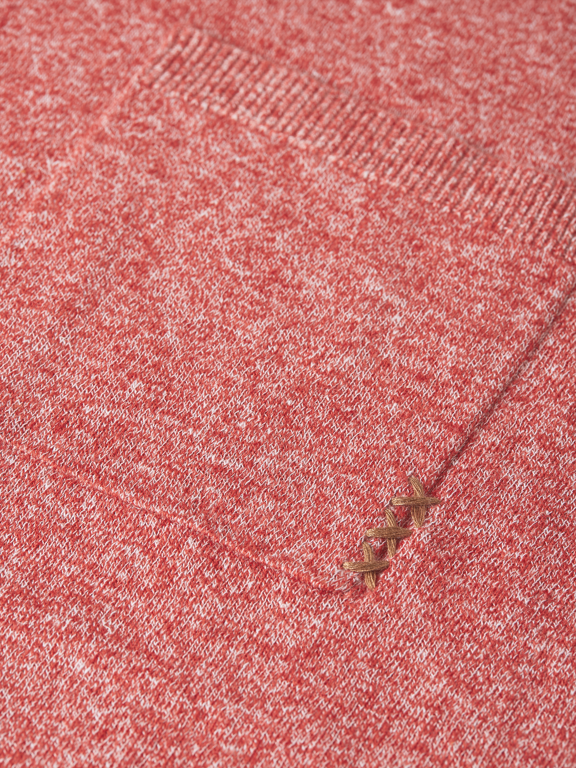 Linen-blend melange pullover - Scotch & Soda AU