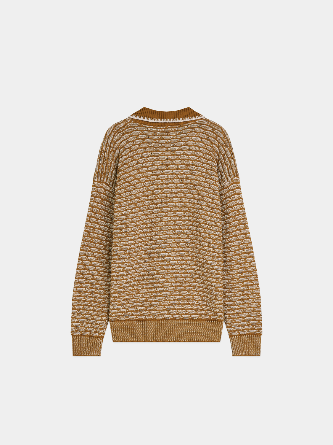 Dropped shoulder knit polo - Scotch & Soda AU