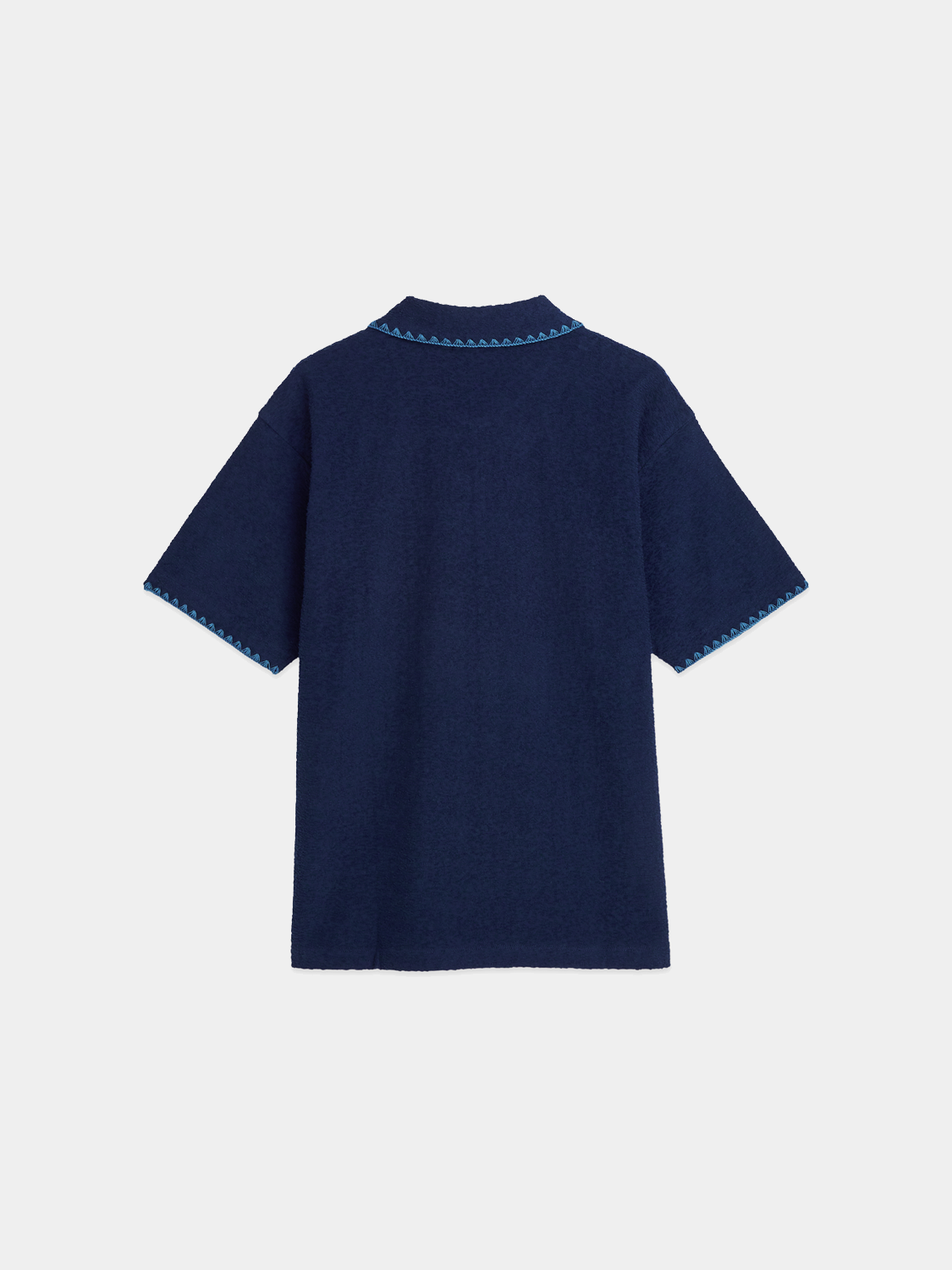 Jacquard towelling polo - Scotch & Soda AU