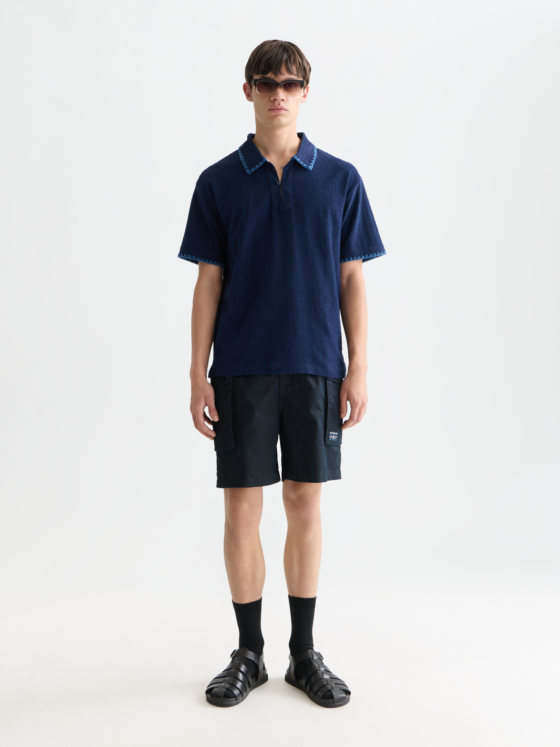 Jacquard towelling polo - Scotch & Soda AU