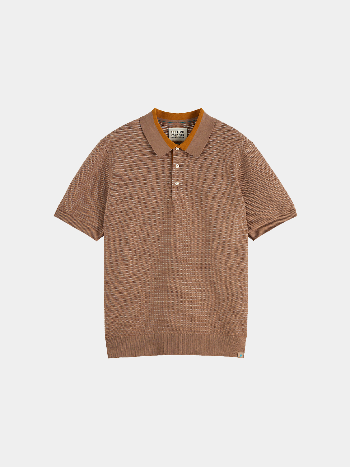 Structured knit polo - Scotch & Soda AU