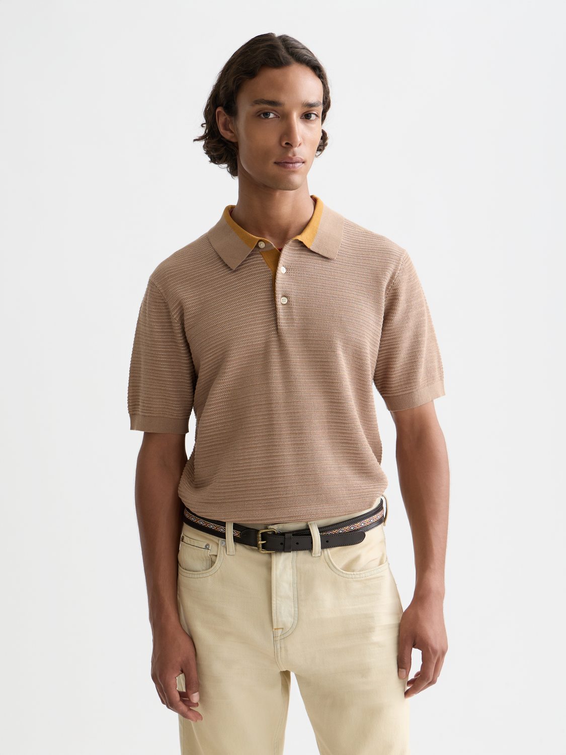 Structured knit polo - Scotch & Soda AU