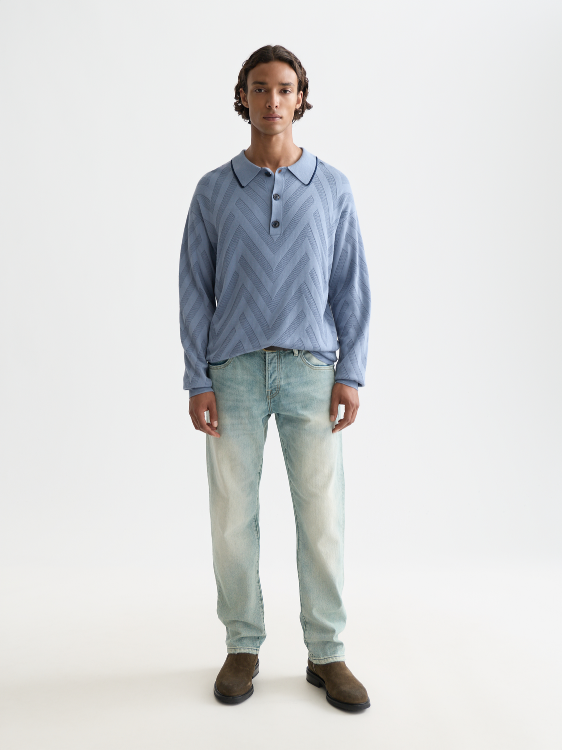 Long sleeved polo - Scotch & Soda AU