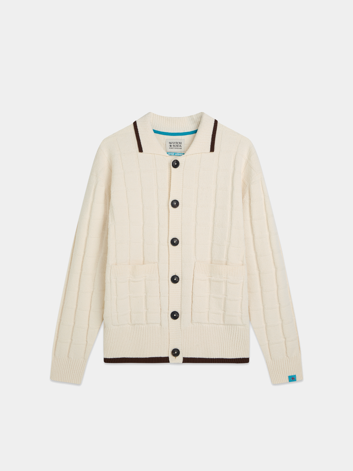 Structured boucle cardigan - Scotch & Soda AU