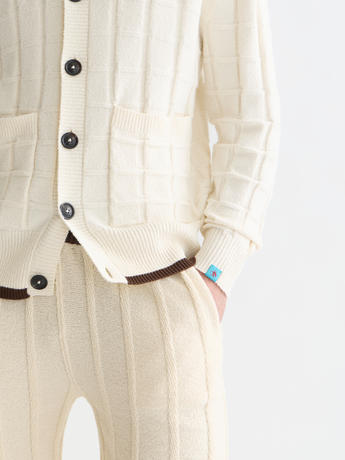 Structured boucle cardigan - Scotch & Soda AU