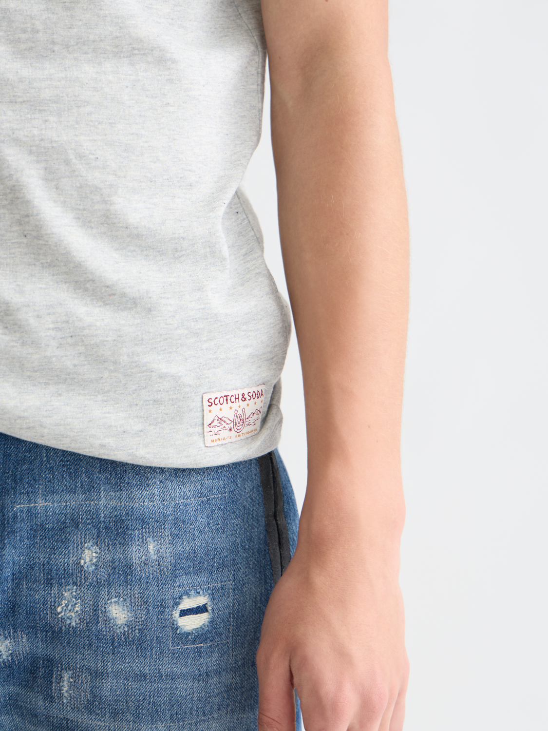 Melange t-shirt - Scotch & Soda AU