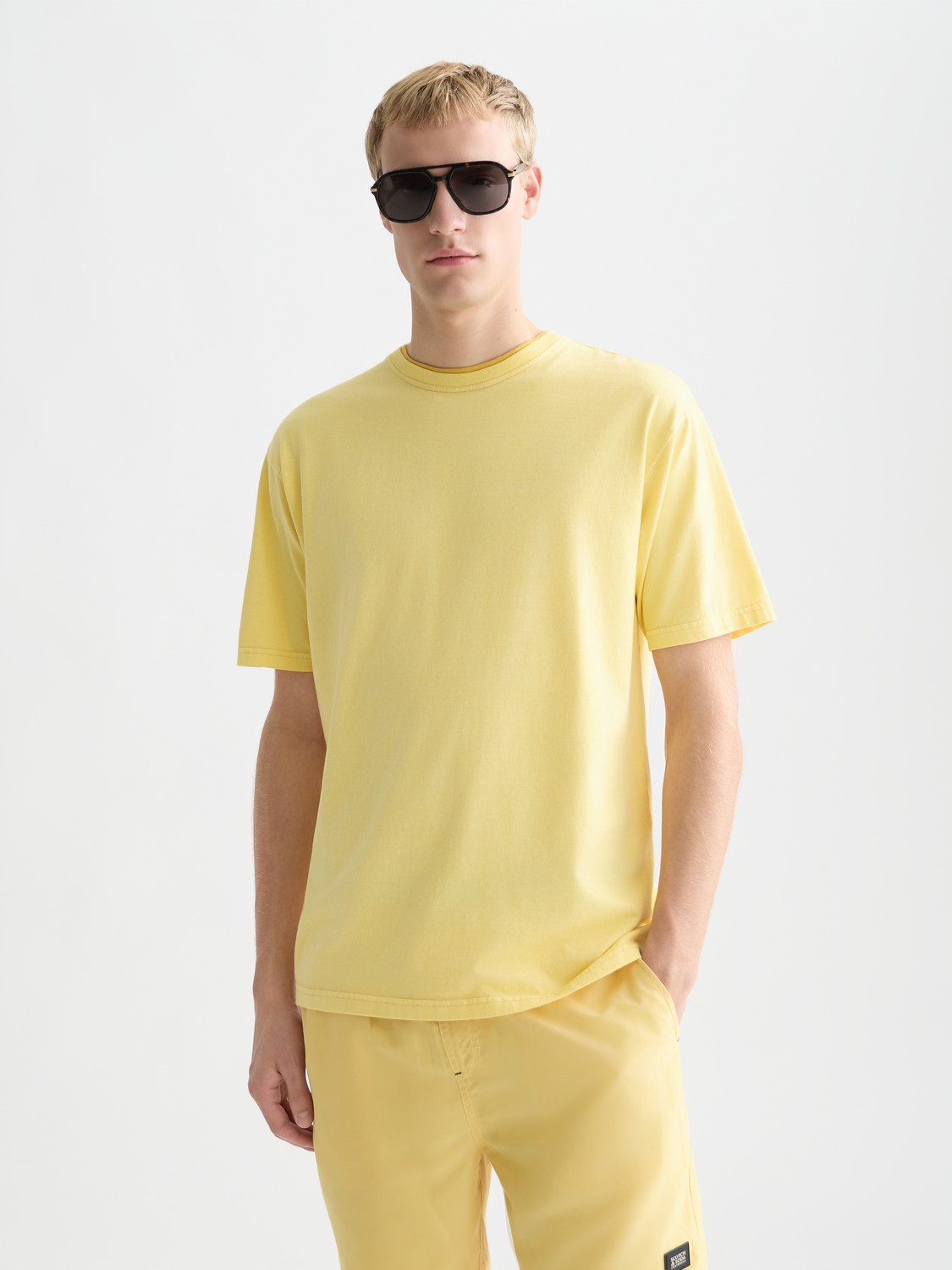 Garment-dyed t-shirt - Scotch & Soda AU