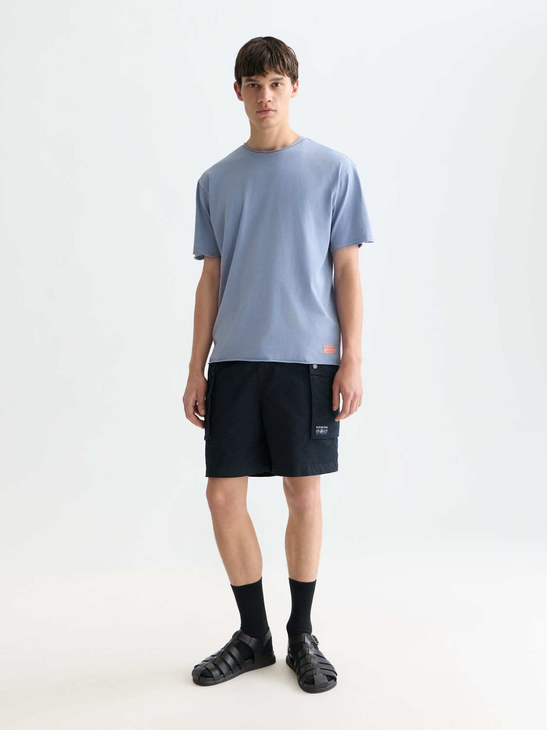 Raw edge t-shirt - Scotch & Soda AU