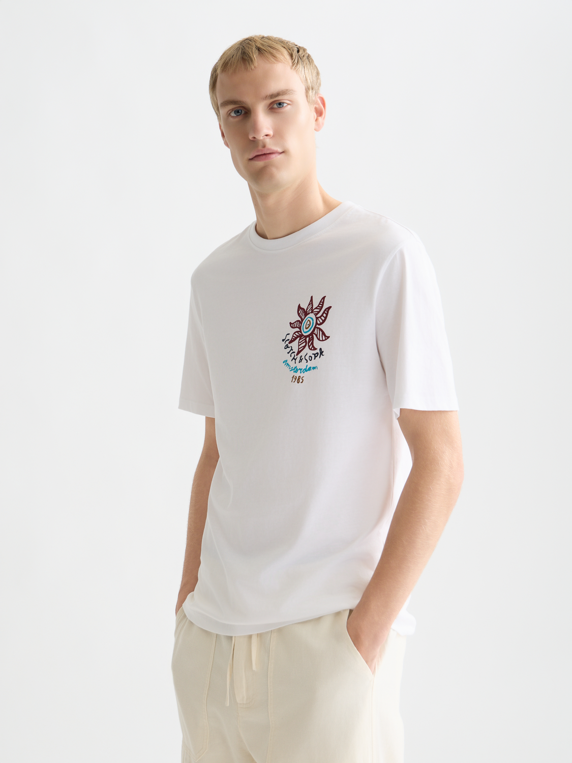 Artwork t-shirt - Scotch & Soda AU