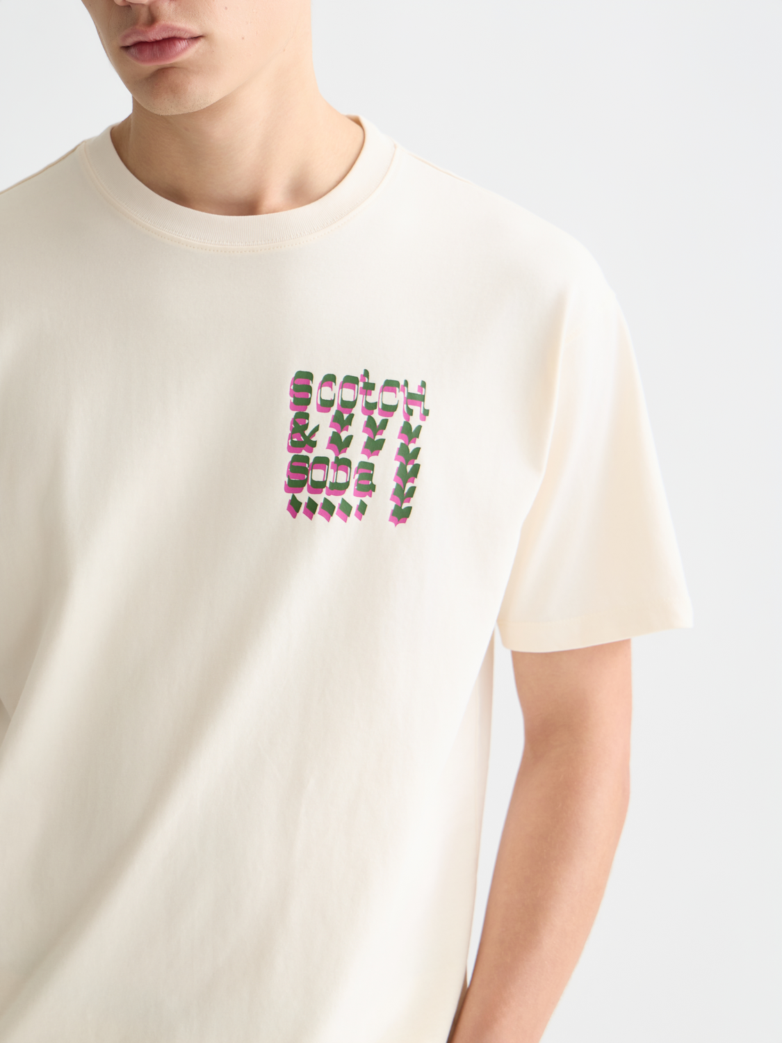 Artwork t-shirt - Scotch & Soda AU