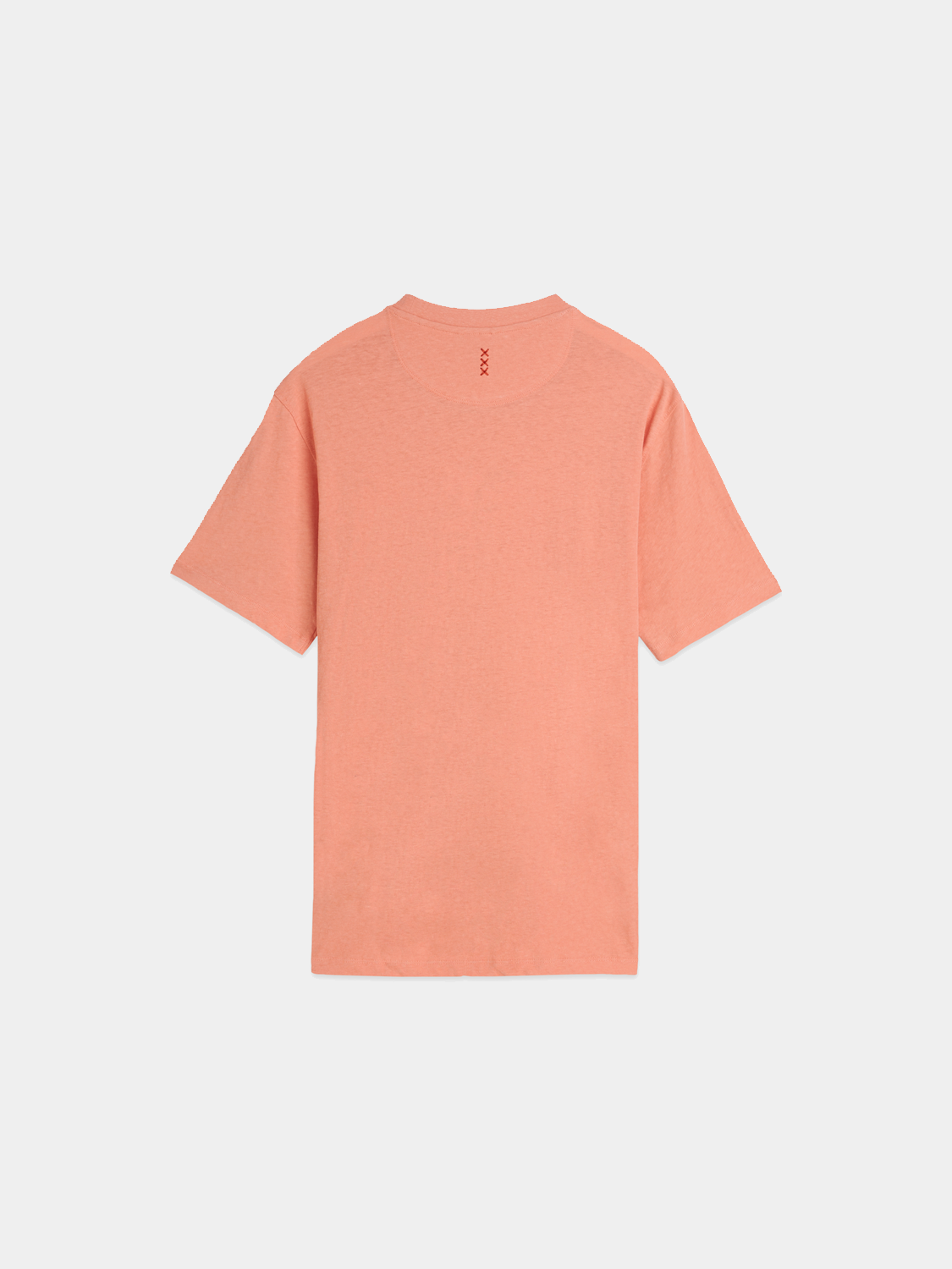 Cotton-linen t-shirt - Scotch & Soda AU