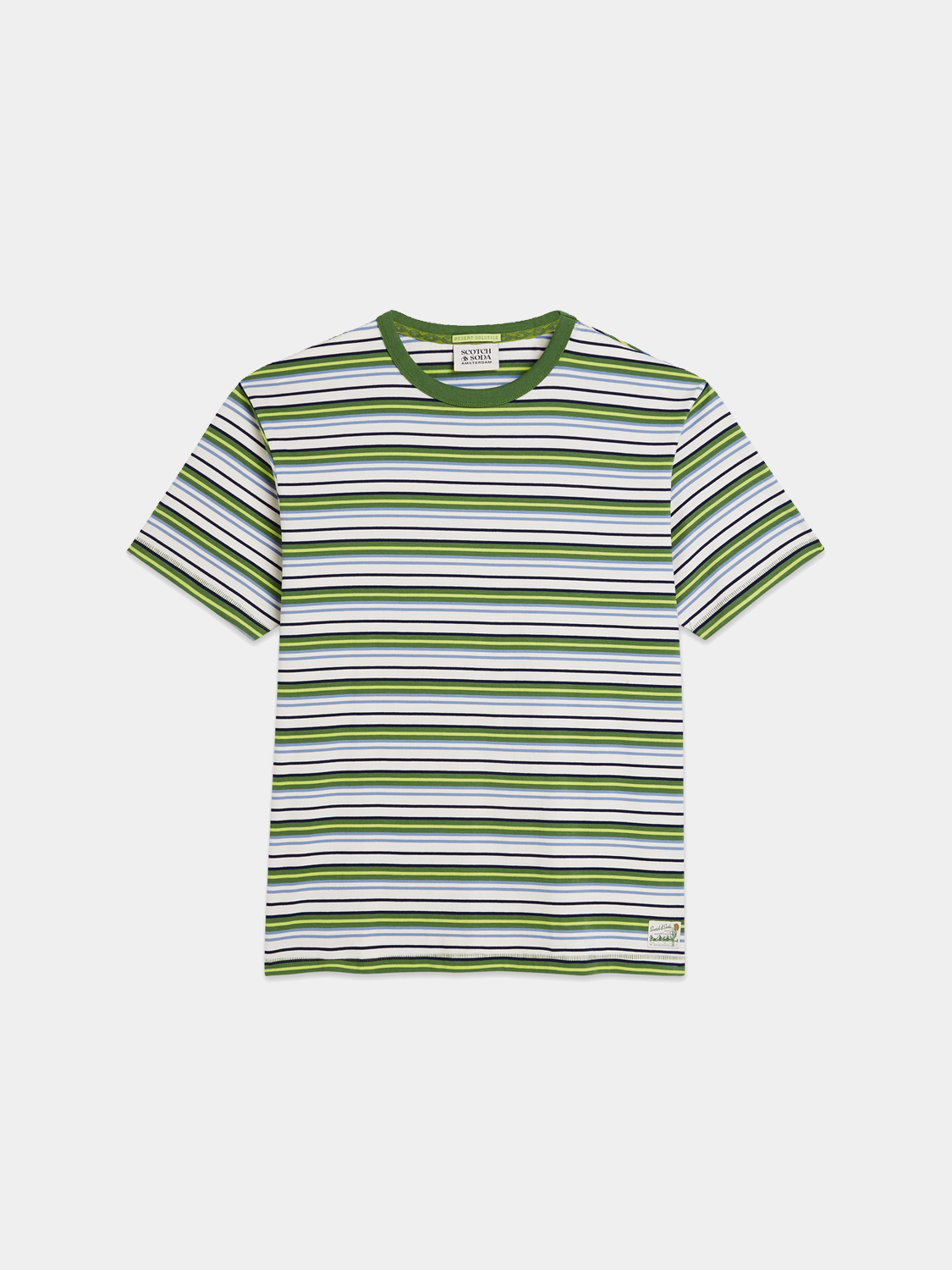 Yarn-dyed t-shirt - Scotch & Soda AU