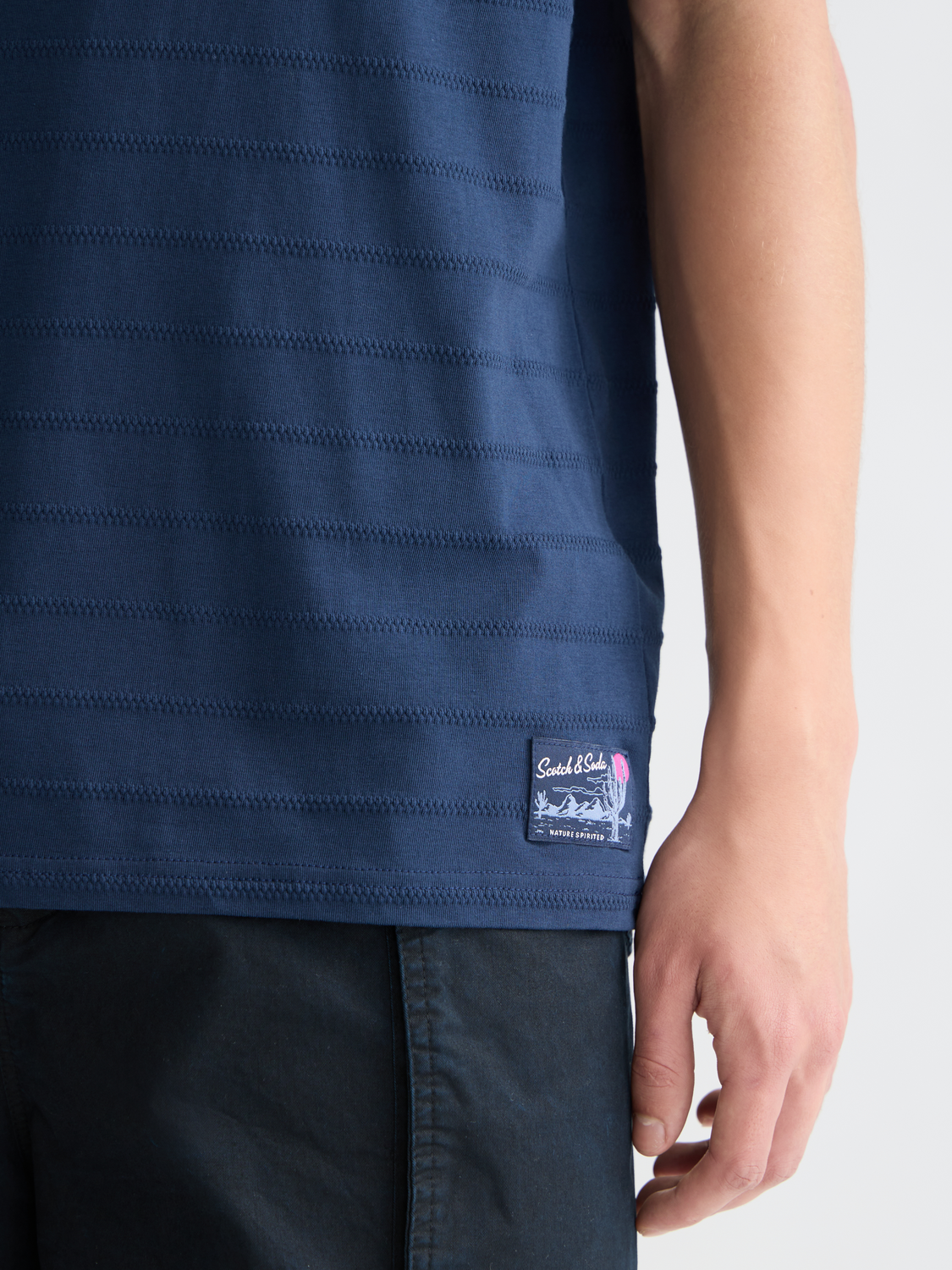 Jacquard t-shirt - Scotch & Soda AU