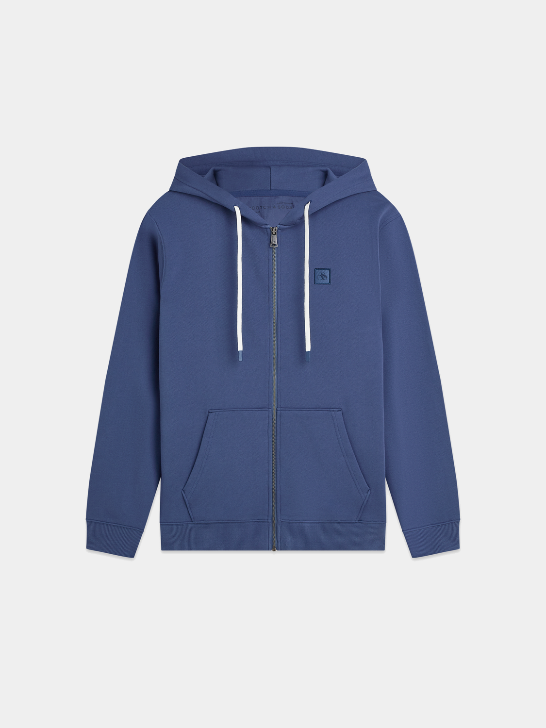 Zip-through logo hoodie - Scotch & Soda AU