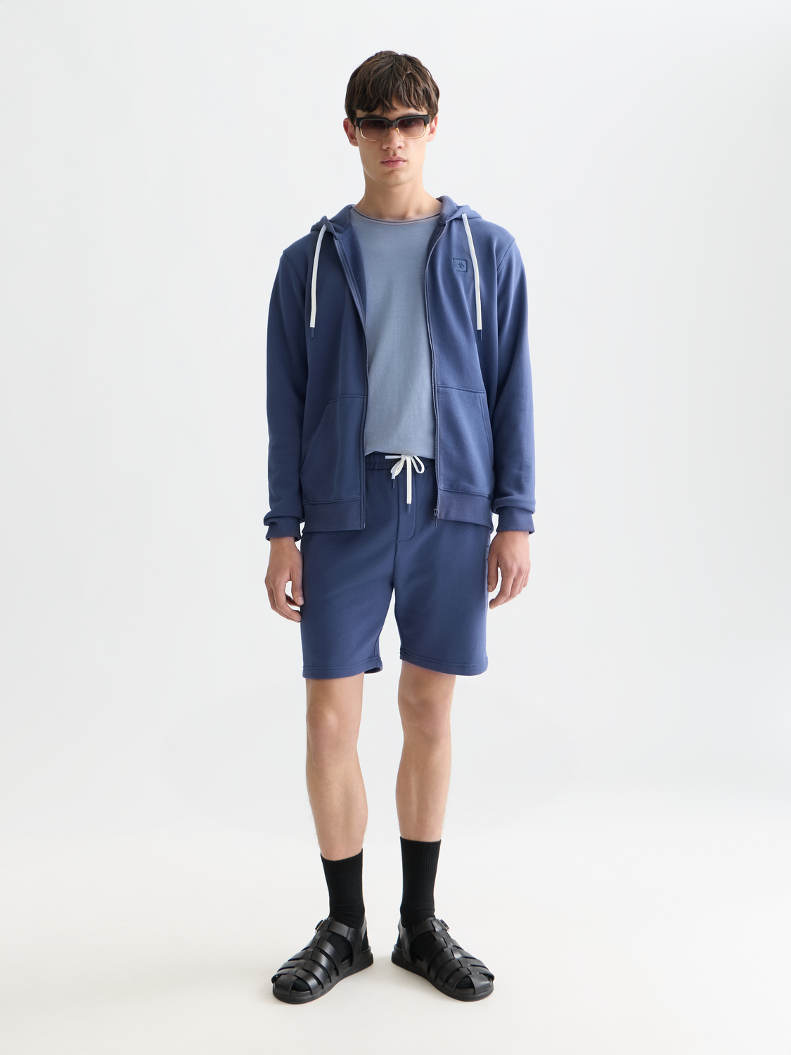Zip-through logo hoodie - Scotch & Soda AU