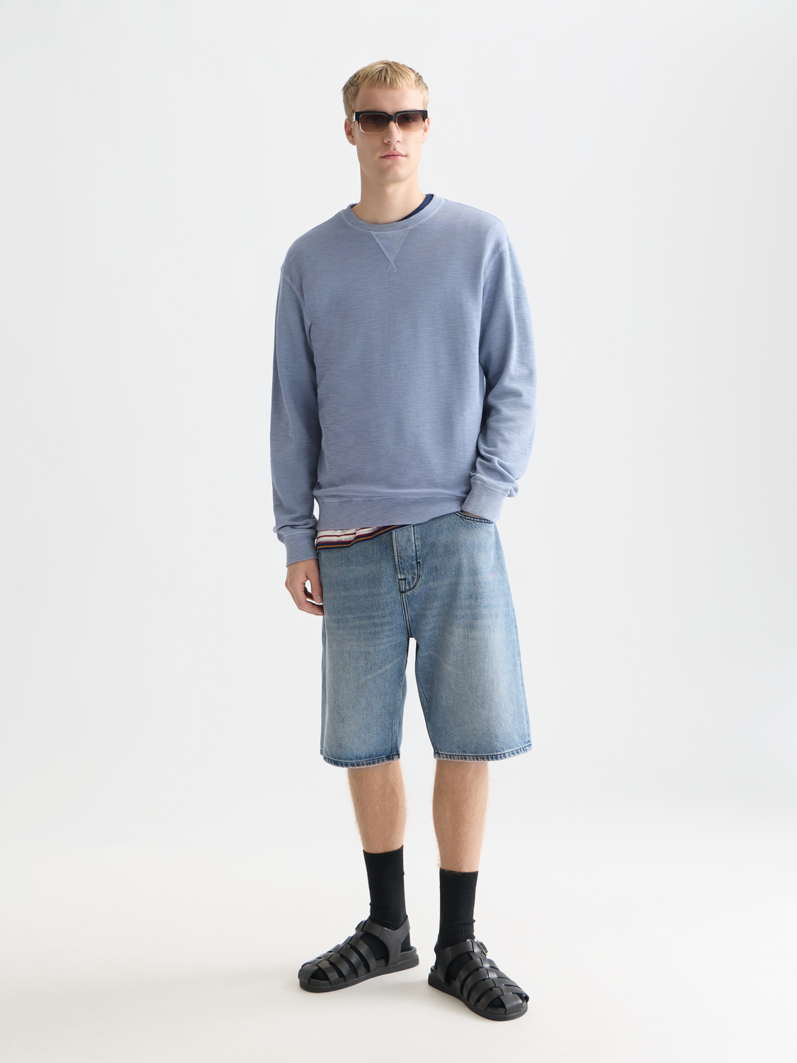 Garment-dyed sweatshirt - Scotch & Soda AU