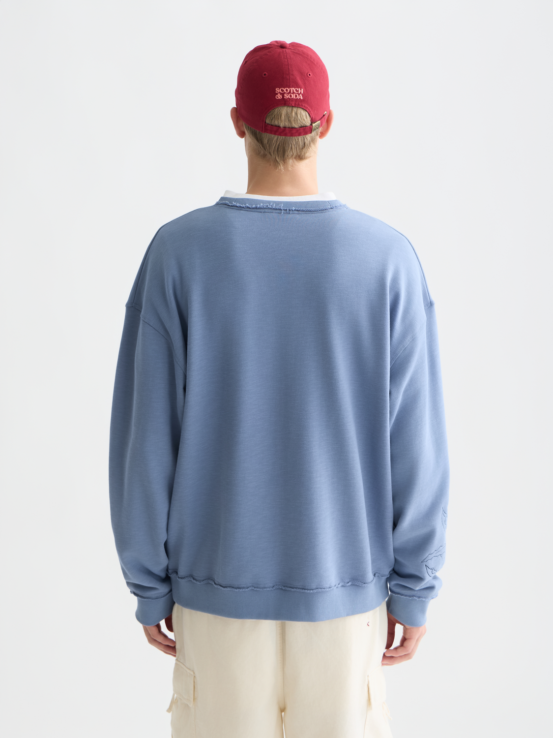 Embroidered sweatshirt - Scotch & Soda AU