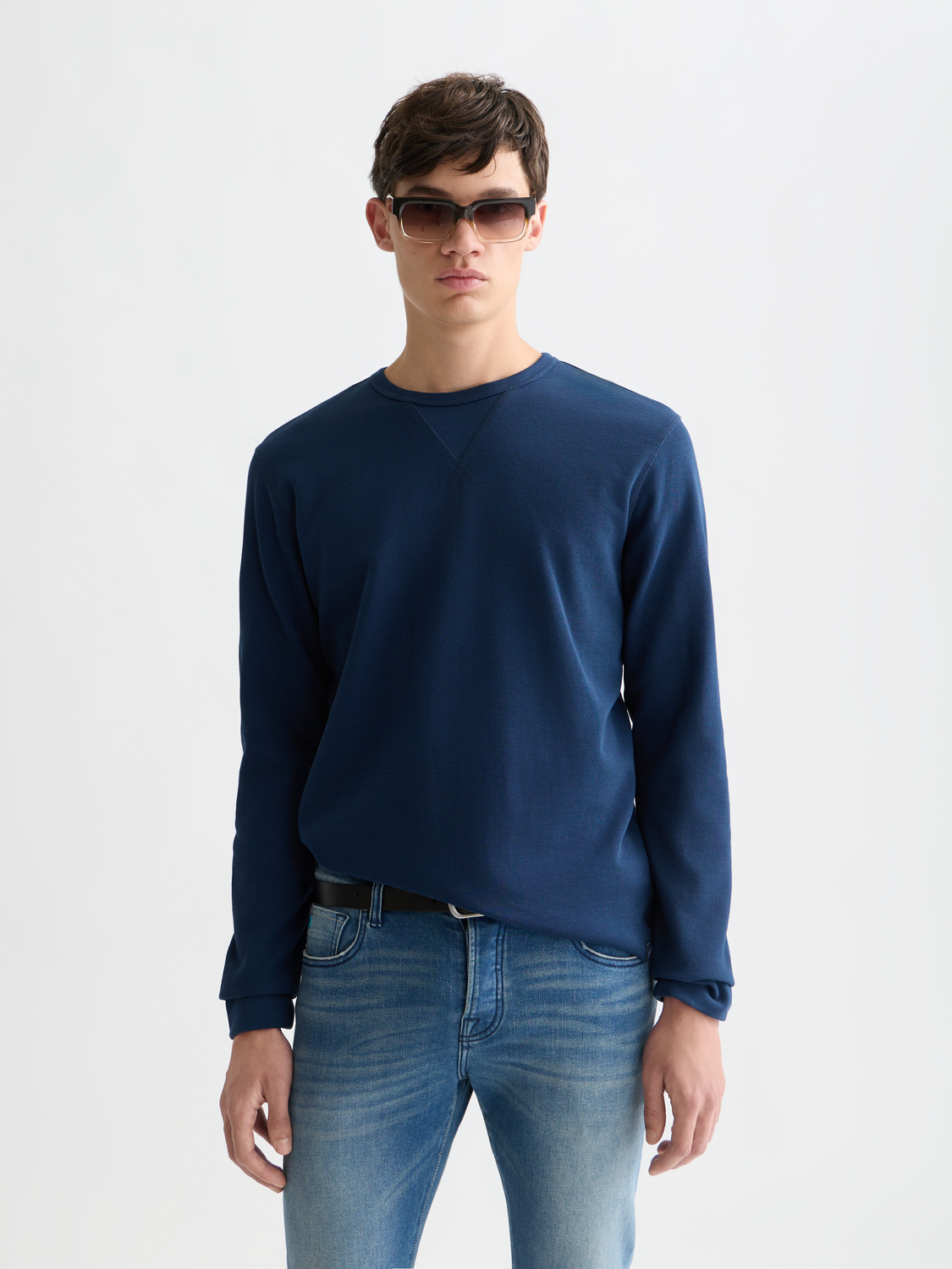 Waffle long sleeved t-shirt - Scotch & Soda AU