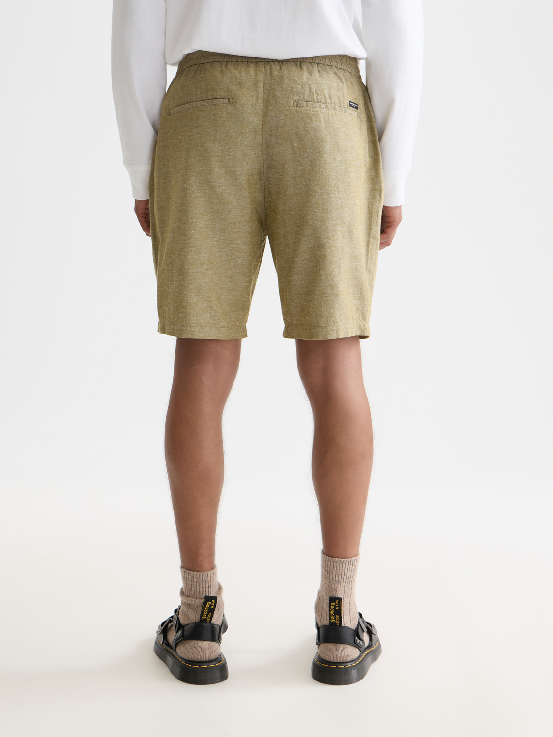 Fave cotton-linen shorts - Scotch & Soda AU