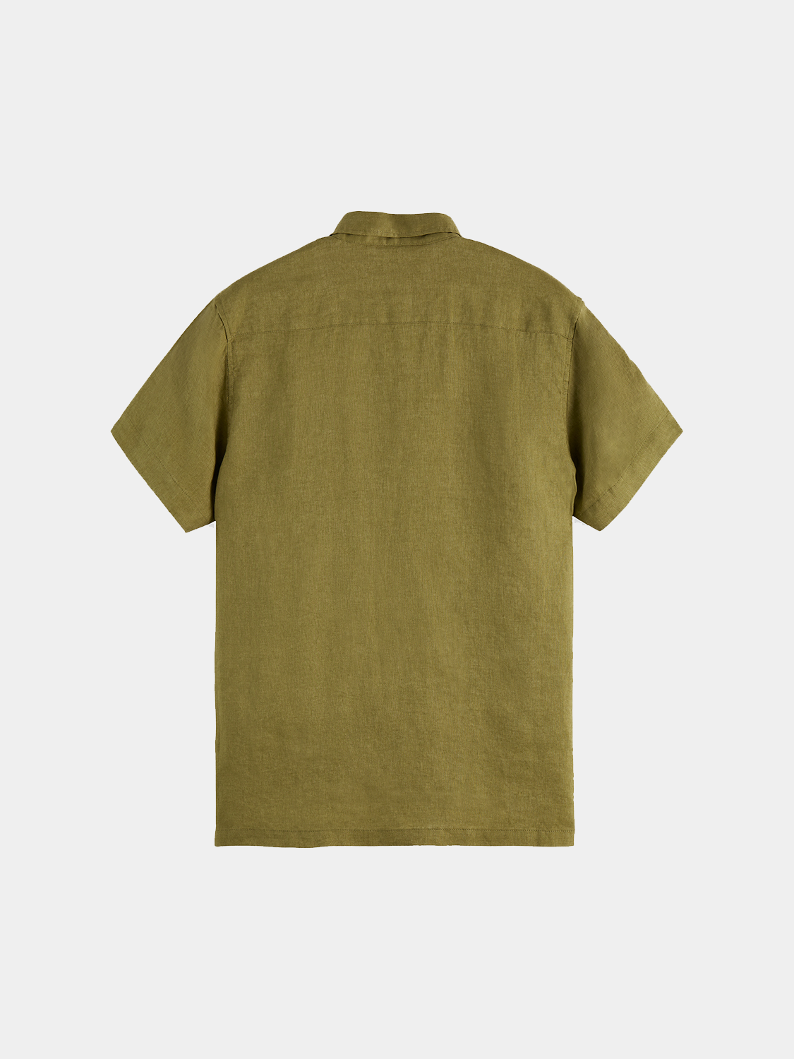 Short sleeved linen shirt - Scotch & Soda AU