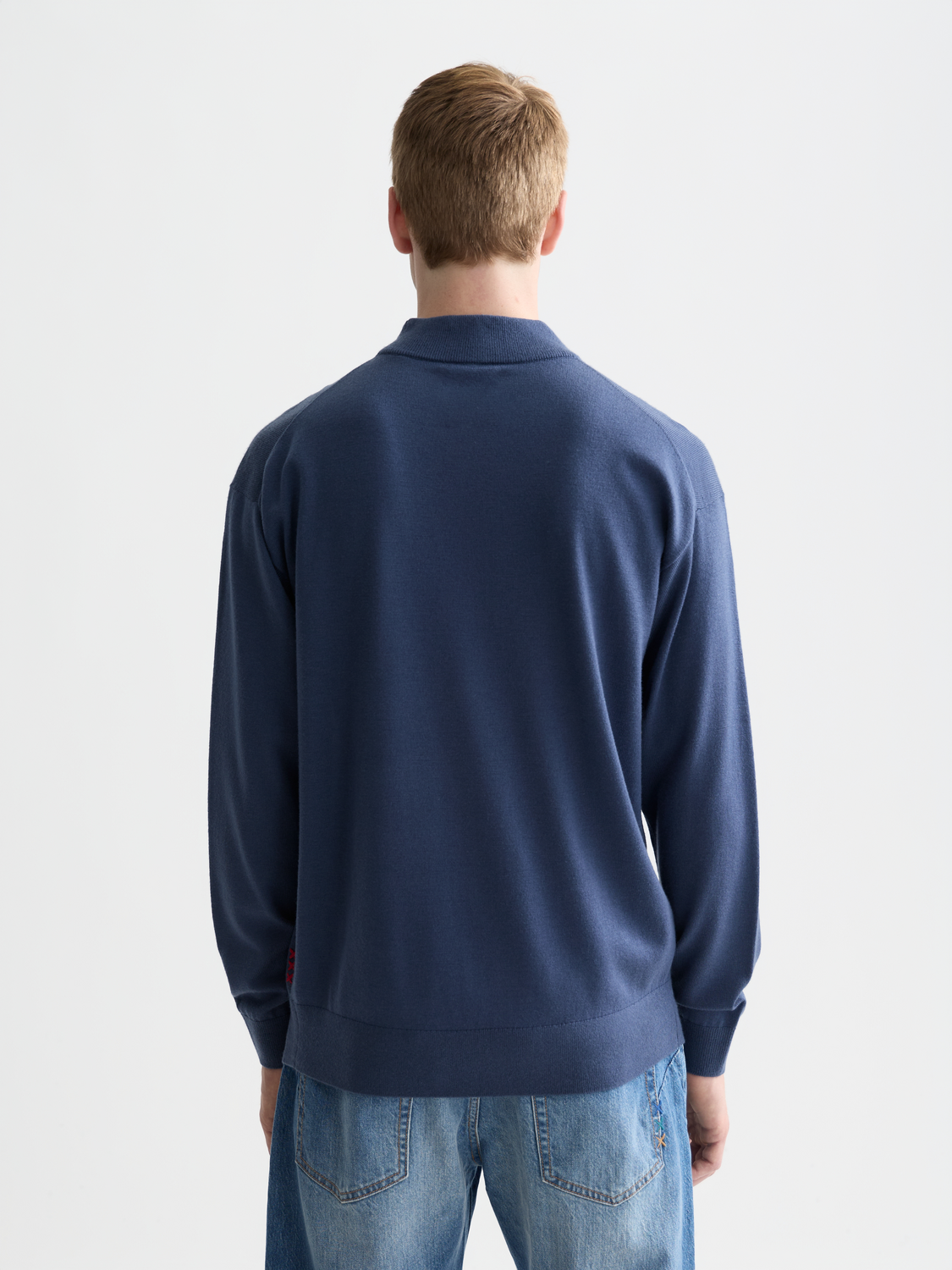 Dropped shoulder mock neck - Scotch & Soda AU