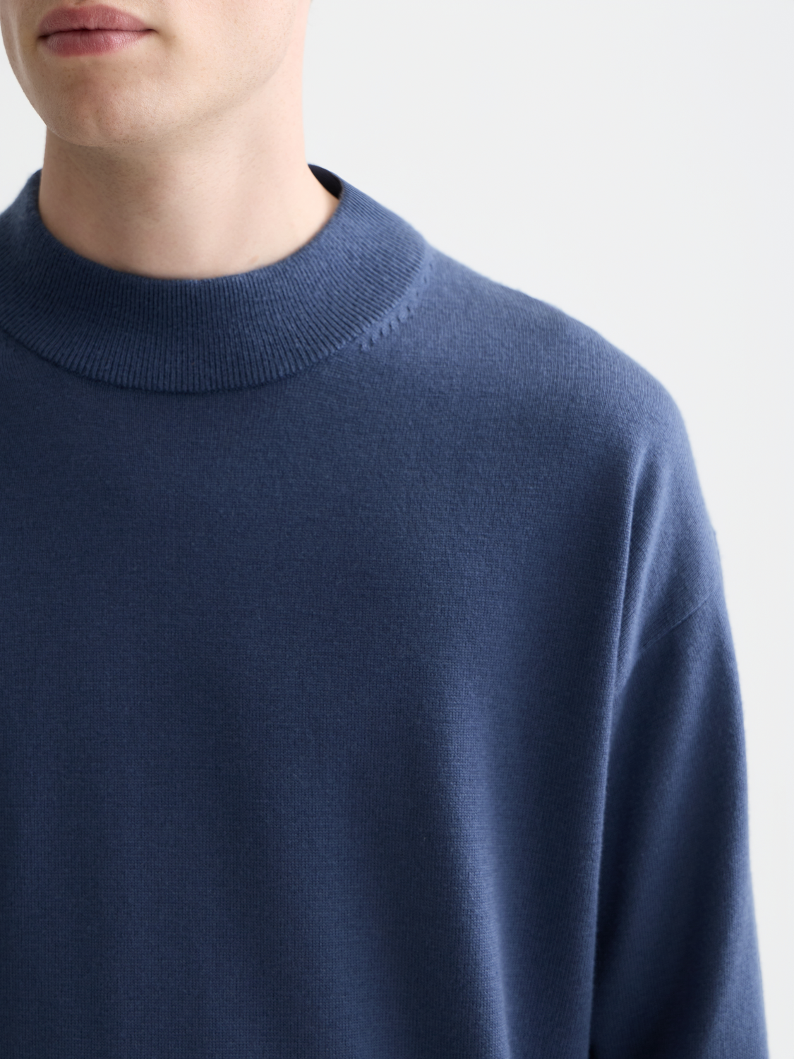 Dropped shoulder mock neck - Scotch & Soda AU