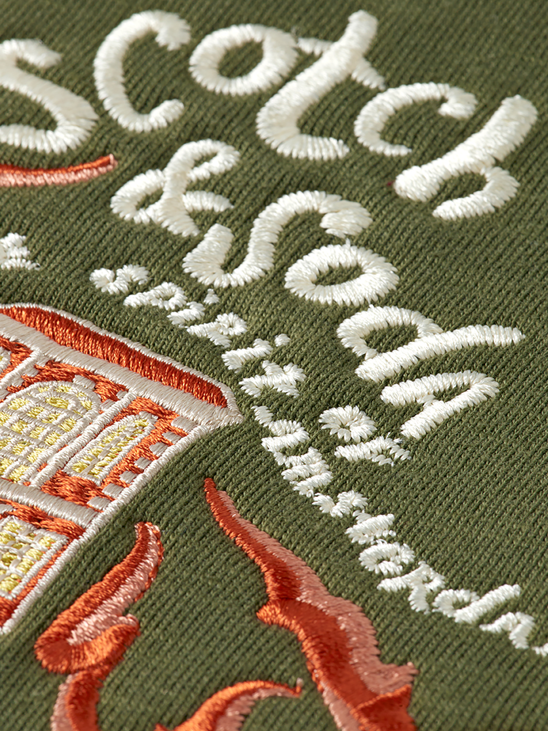 Embroidered hoodie - Scotch & Soda AU
