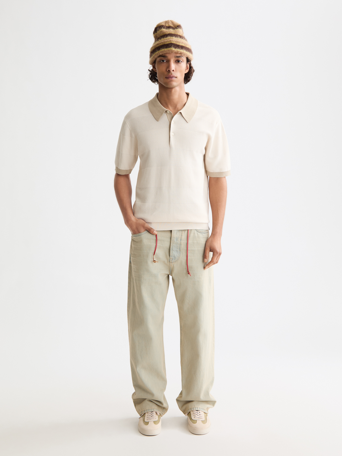 Knitted tonal polo - Scotch & Soda AU