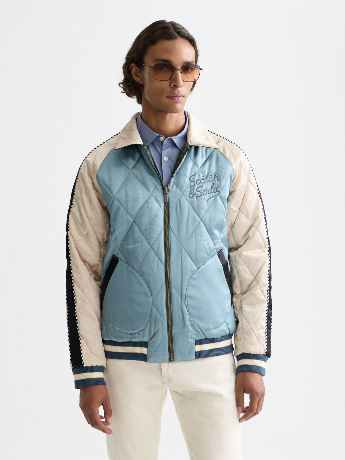 Reversible souvenir bomber - Scotch & Soda AU