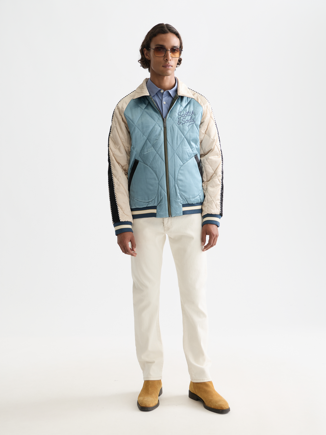 Reversible souvenir bomber - Scotch & Soda AU