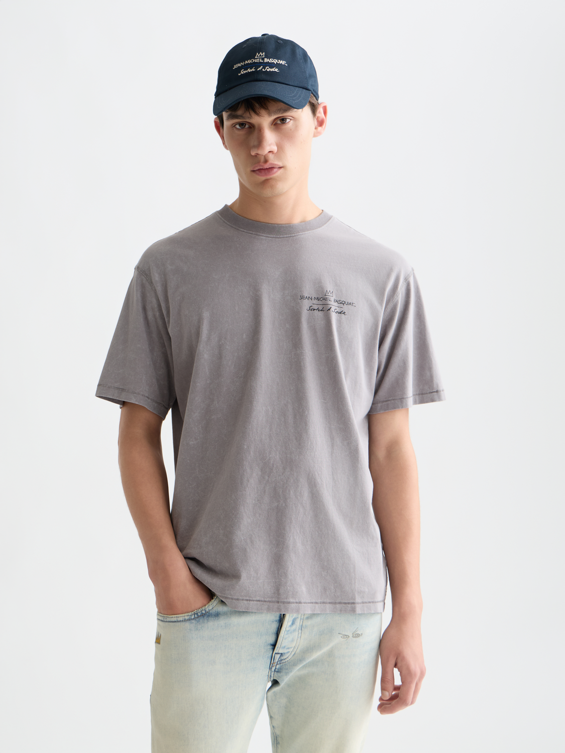 Basquiat artwork T-shirt - Scotch & Soda AU