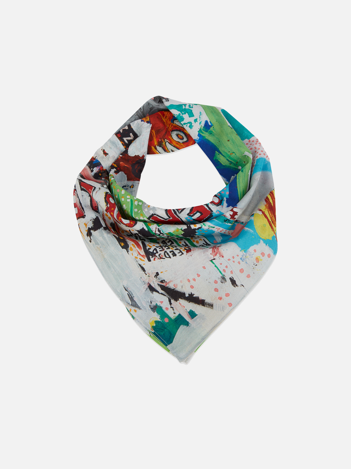 Basquiat printed bandana - Scotch & Soda AU