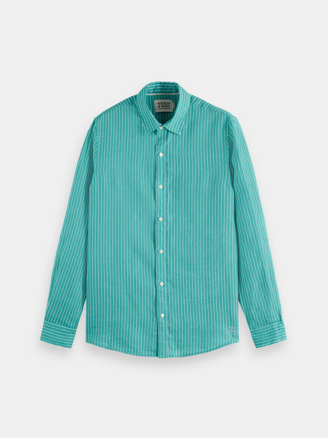 Striped linen shirt - Scotch & Soda AU