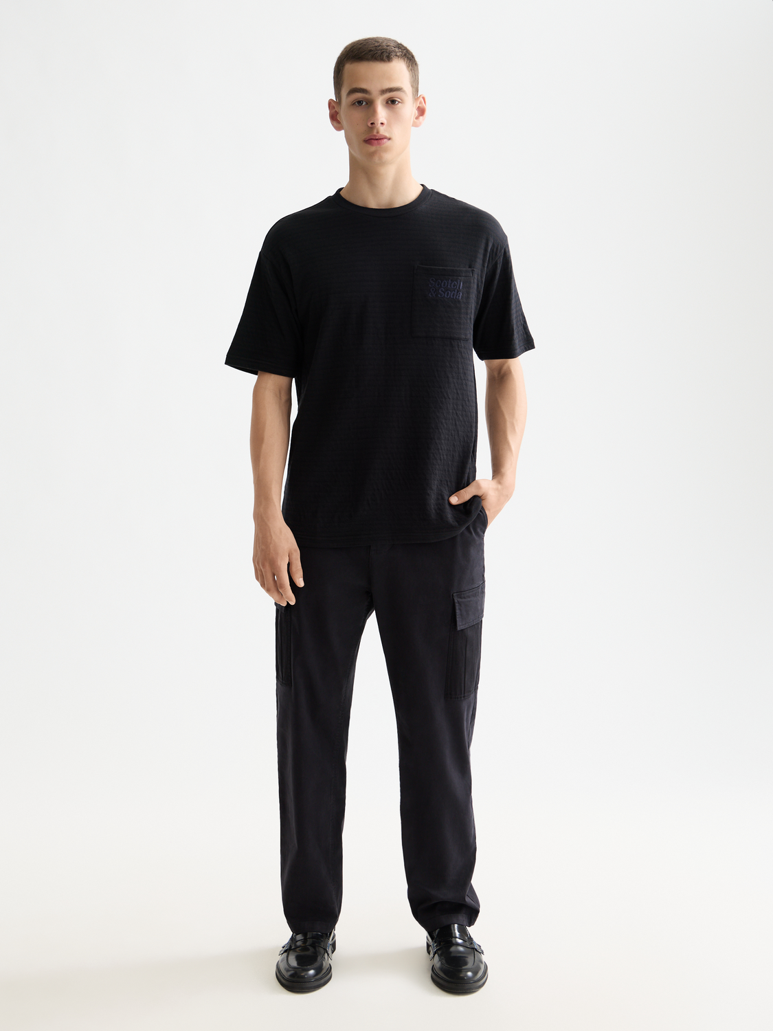 Double face pocket t-shirt - Scotch & Soda AU