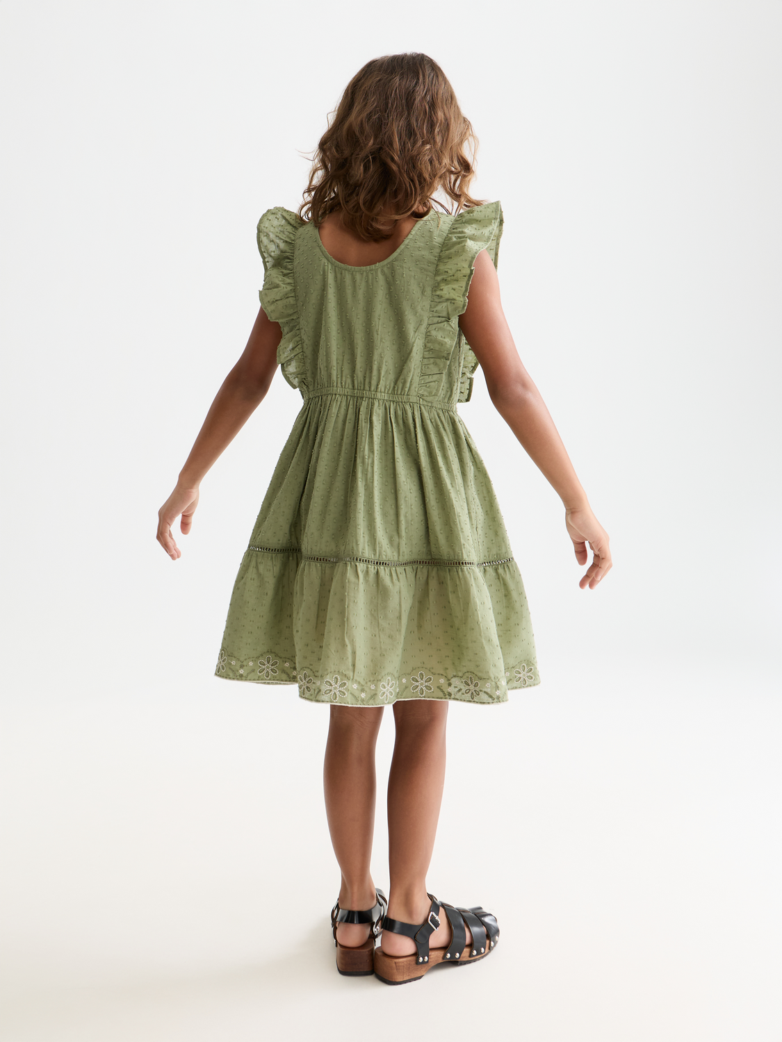 Kids - Embroidered jacquard dress - Scotch & Soda AU
