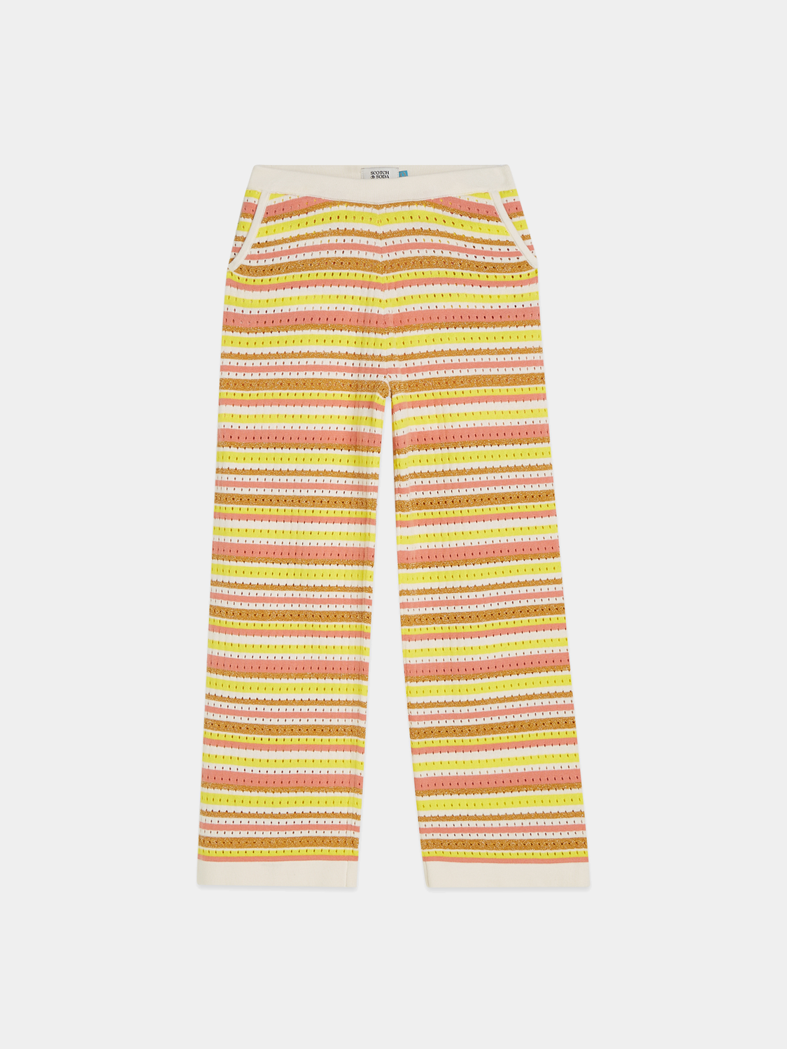 Kids - Lurex knitted sweatpants - Scotch & Soda AU