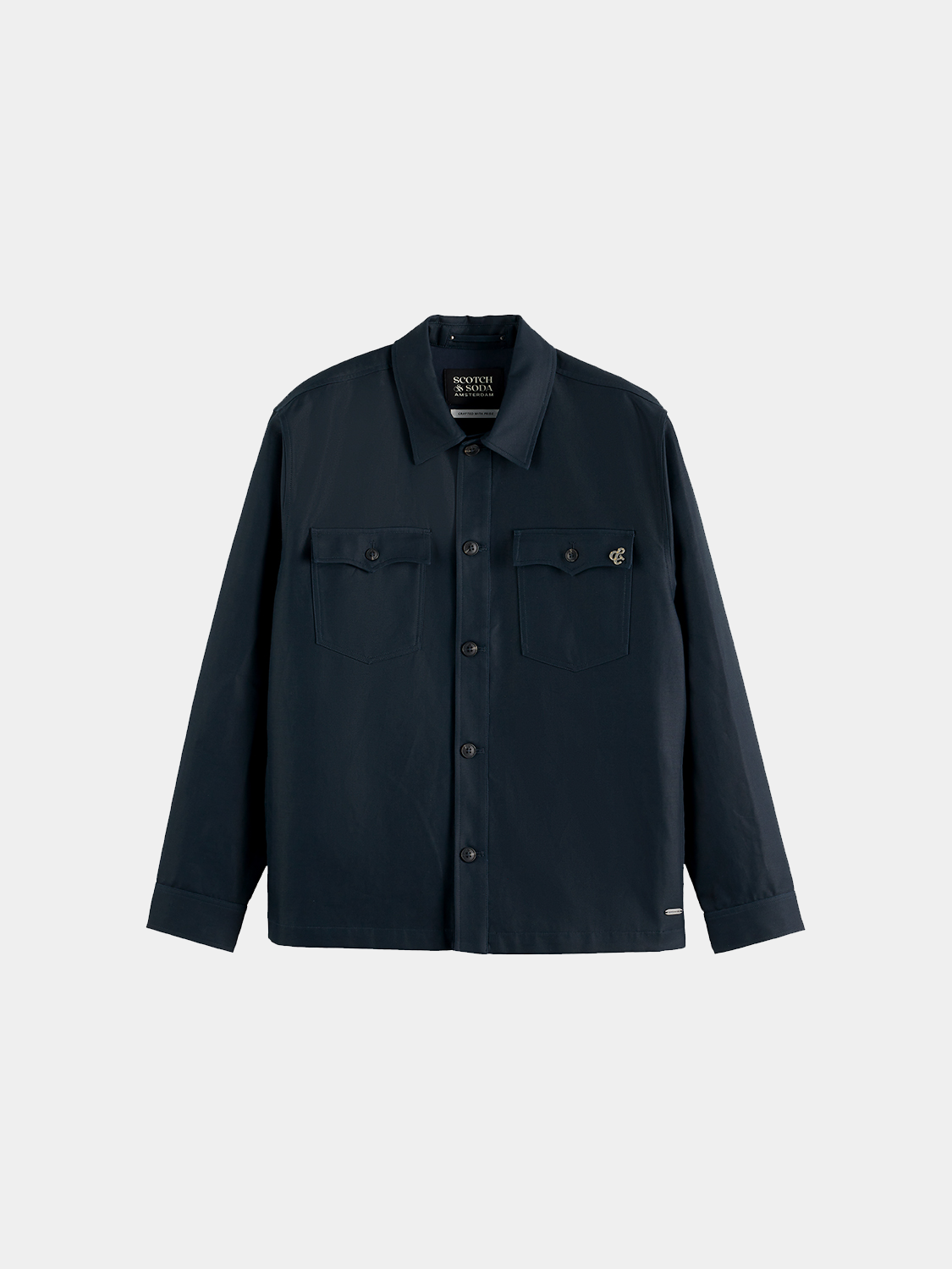 Relaxed fit overshirt - Scotch & Soda AU