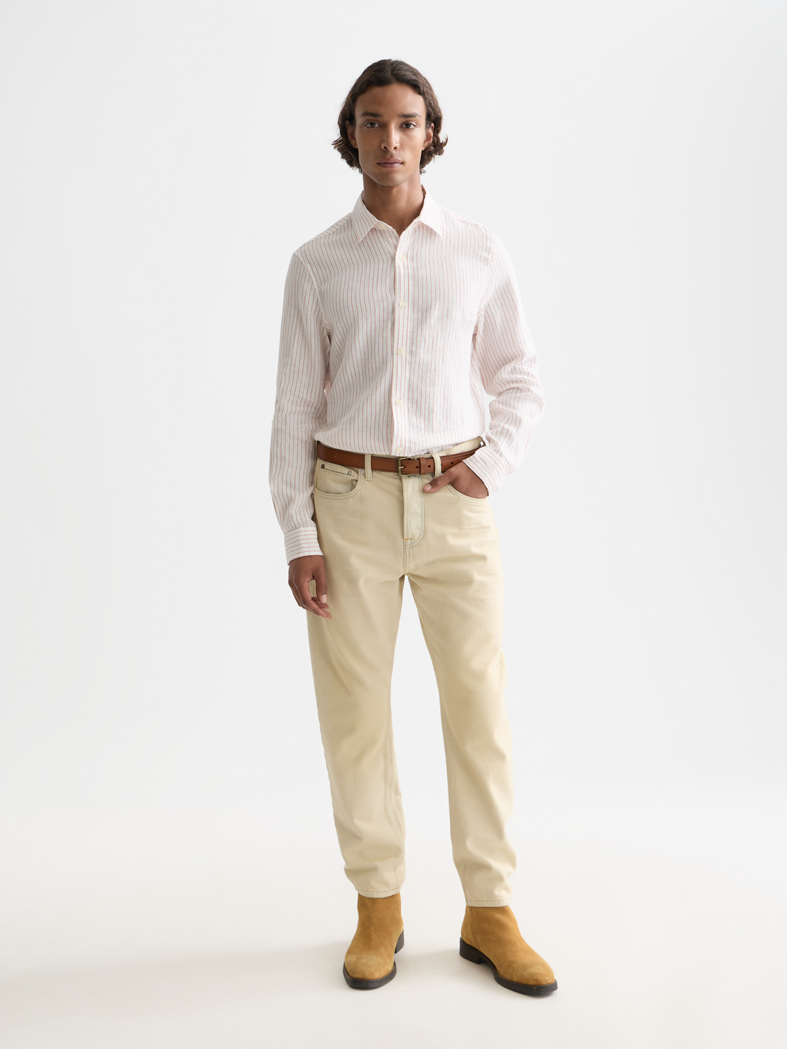 Striped linen shirt - Scotch & Soda AU