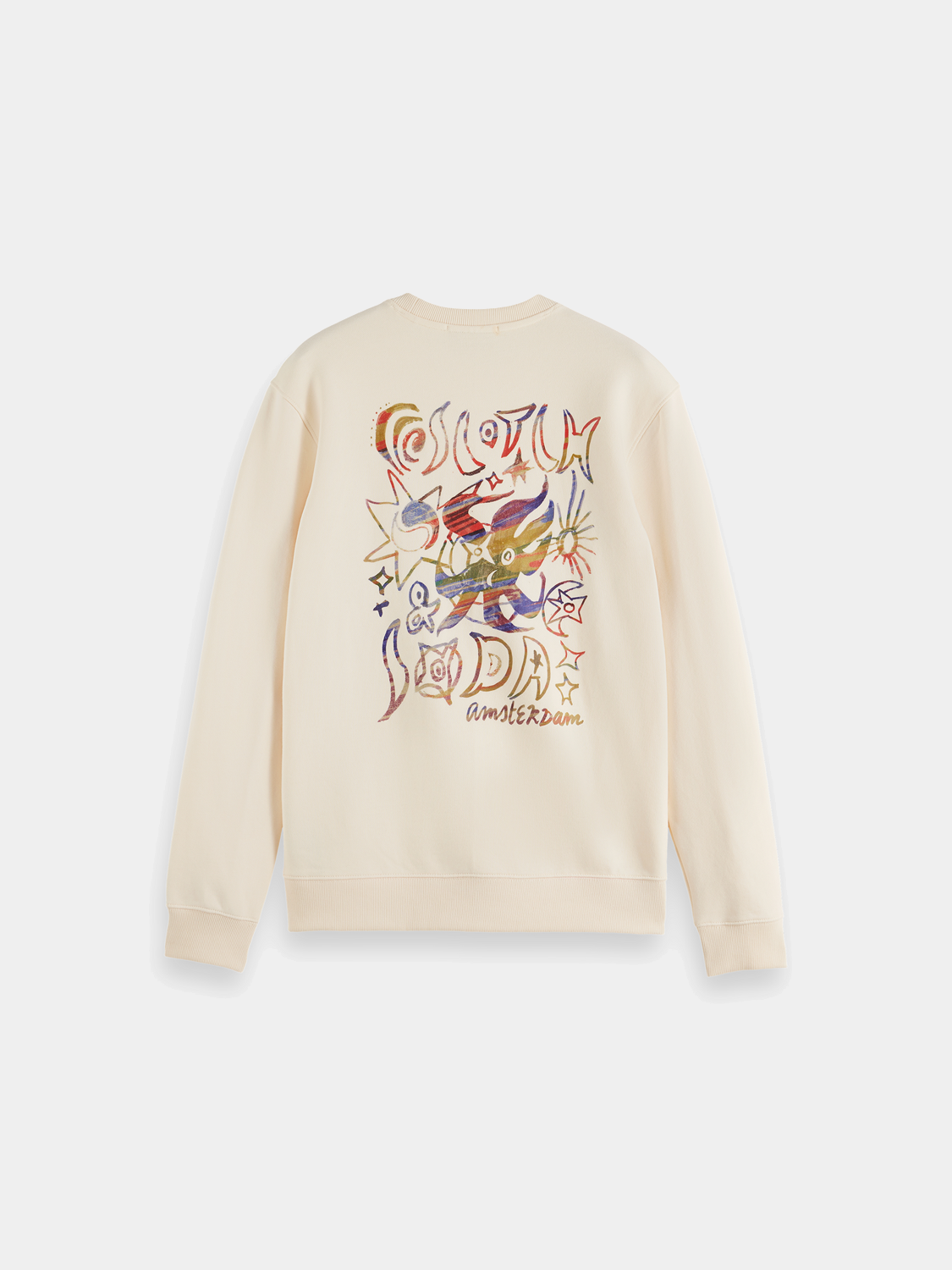 Artwork sweatshirt - Scotch & Soda AU