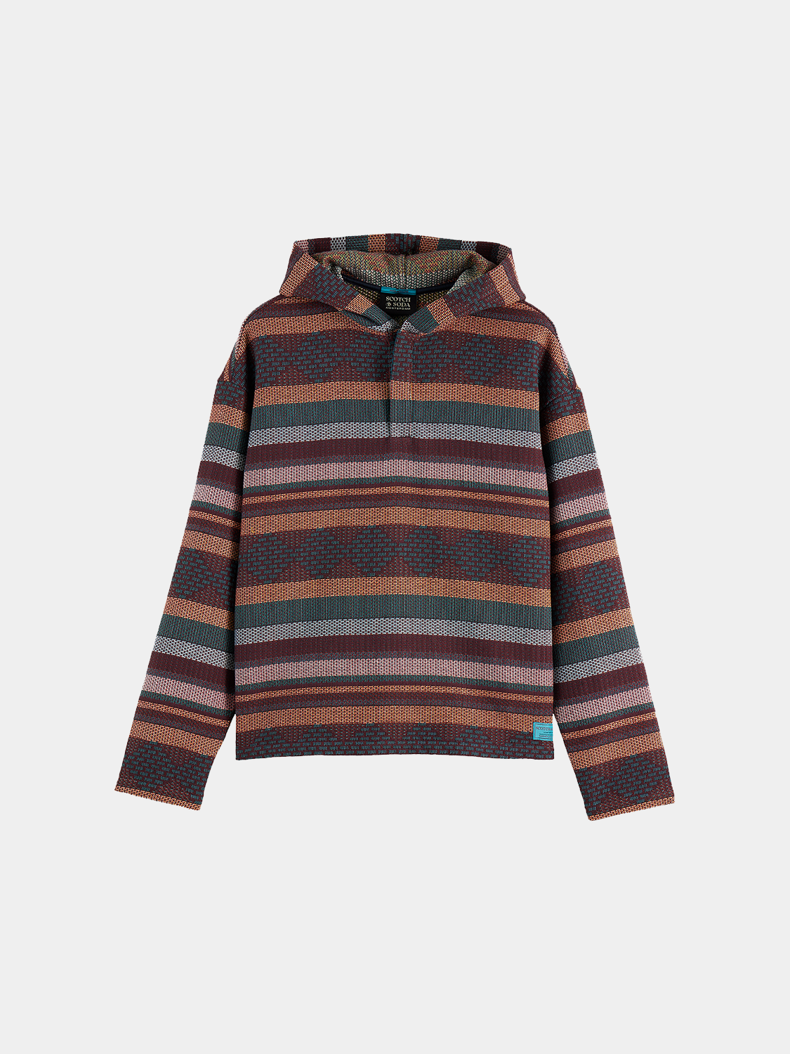 Jacquard hoodie - Scotch & Soda AU
