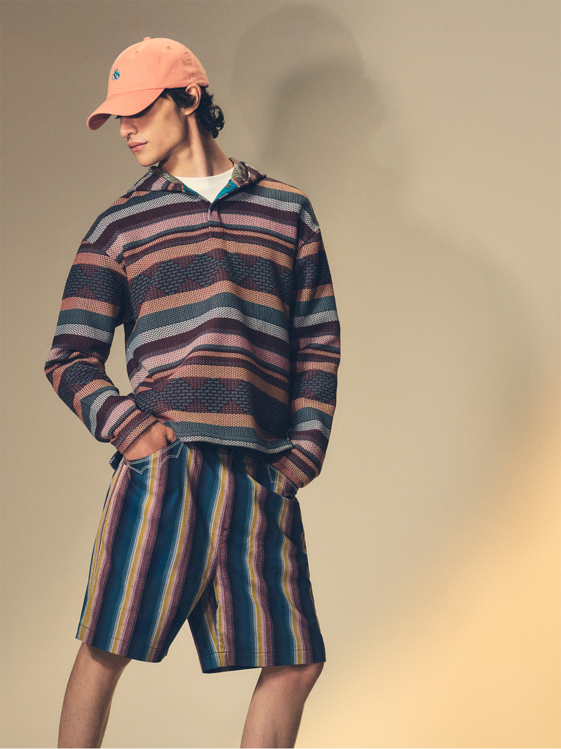 Jacquard hoodie