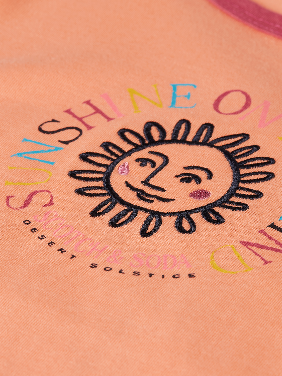 Kids - Artwork ringer t-shirt - Scotch & Soda AU