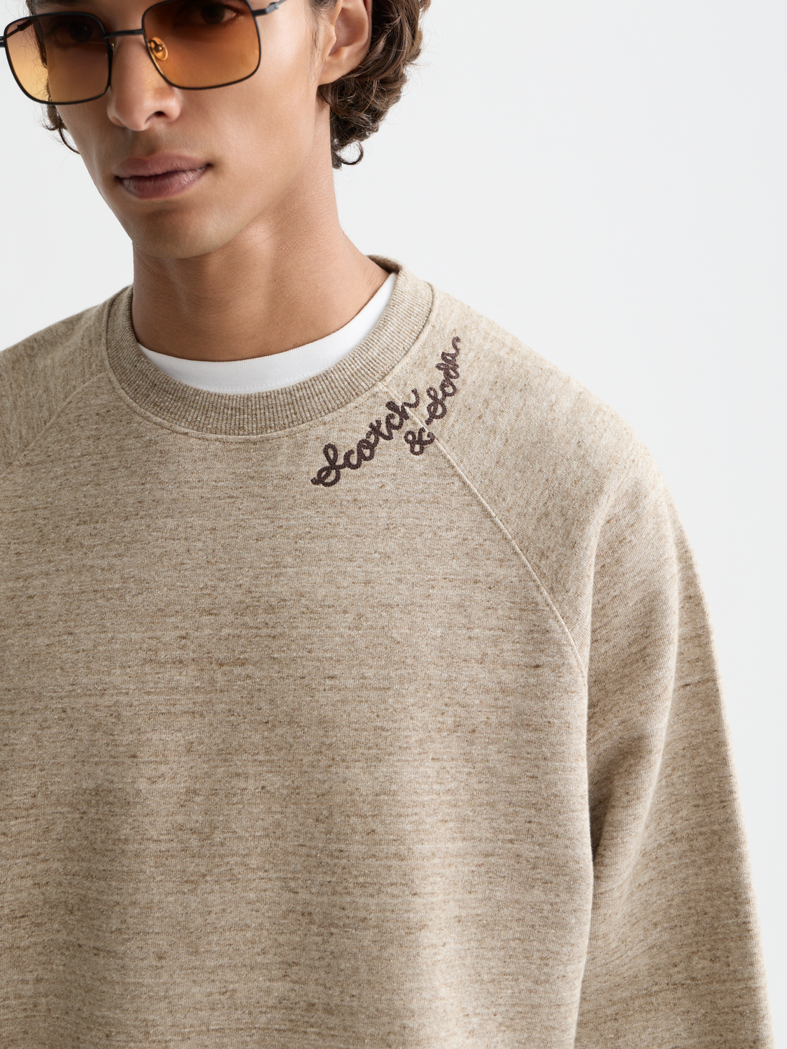 Space yarn sweatshirt - Scotch & Soda AU