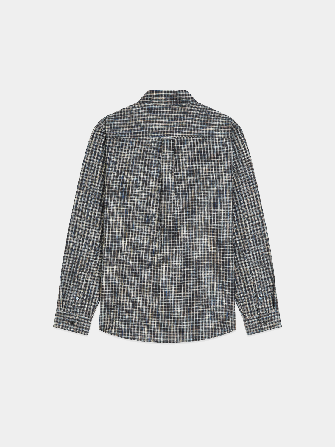 Seersucker micro-check shirt - Scotch & Soda AU