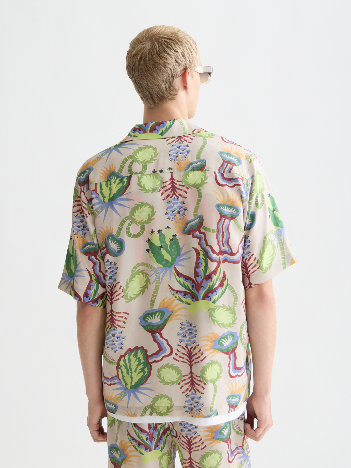 Printed short sleeved shirt - Scotch & Soda AU