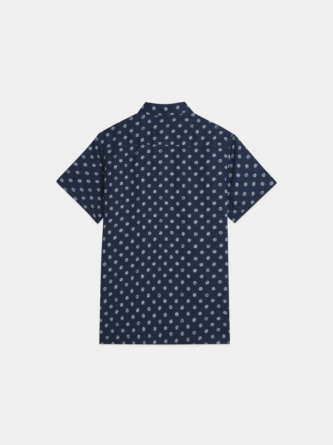Printed short sleeved linen shirt - Scotch & Soda AU