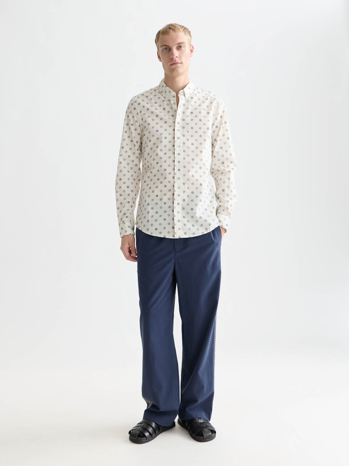 Printed poplin shirt - Scotch & Soda AU