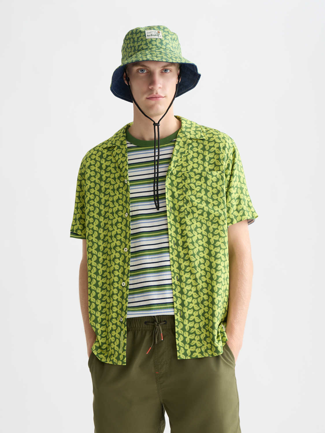 Printed short sleeved shirt - Scotch & Soda AU